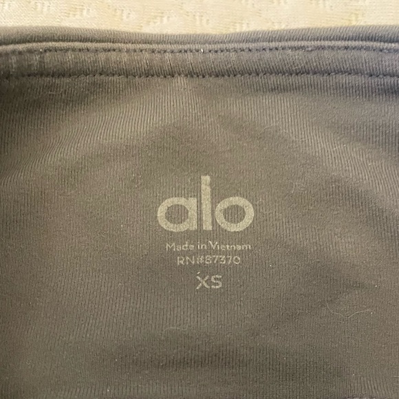 ALOY YOGA MOTO Leggings GRAY XS - Picture 6 of 6